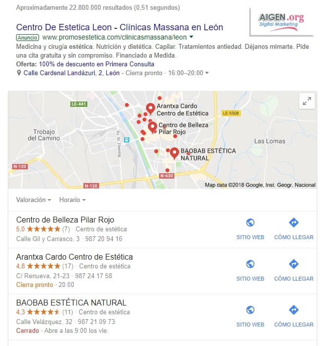 Centro de Estética en León